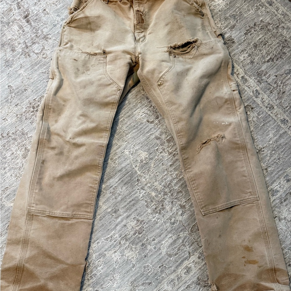 Carhartt double front dungarees